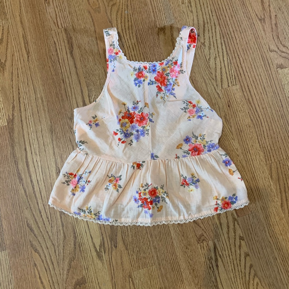 American Eagle floral tank!
